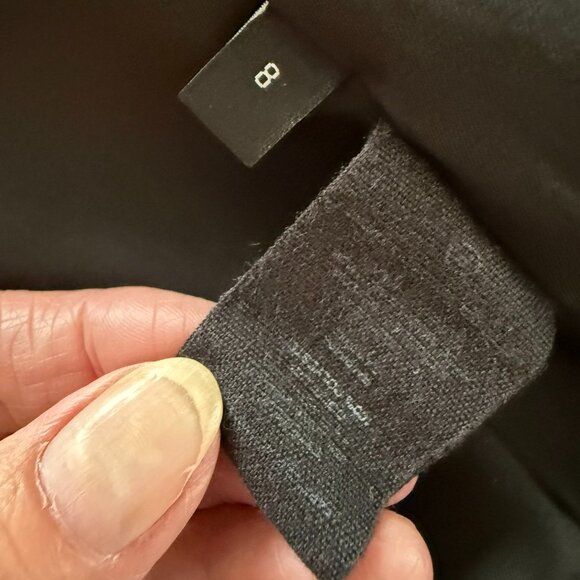 Theory Blazer Classic Grey 2 Button Size 8 - Picture 3 of 6